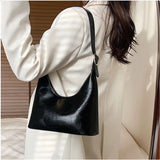 Hobos Handbags Purses Women Shoulder bag PU Leather Candy Totes