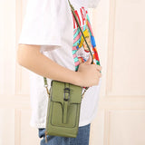 Women's PU Leather Shoulder Bag Crossbody Phone Bag