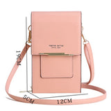 Shoulder Bags Soft PU Leather Screen Touch Crossbody Phone Bags