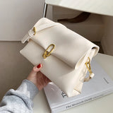 Stylish Crossbody Bag with Chain Shoulder Strap
