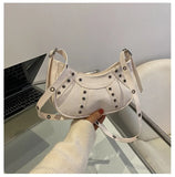 Vintage Leather Hobos Shoulder Bag for Women