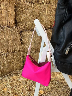 Women Shoulder Crossbody Bag Nylon Cloth Small Messenger Bags Solid Female