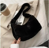Furry Hobos Winter Shoulder Bag