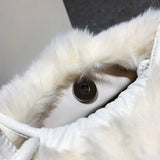 Soft Plush Shoulder Bags Furry Ladies Clutches Crossbody Purse Small Handbags