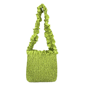 Versatile Women Handbag Shoulder Bag Pleated Small Bag