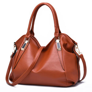 Soft Leather Women Handbag Crossbody Bag Large Capacity