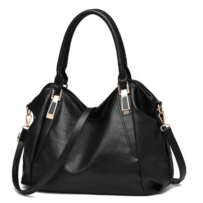 Soft Leather Women Handbag Crossbody Bag Large Capacity
