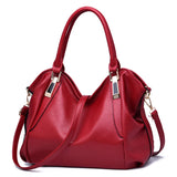Soft Leather Women Handbag Crossbody Bag Large Capacity