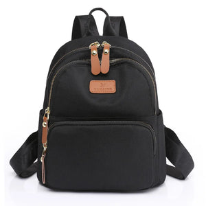 Women Small Travel Backpack High Soft Oxford Women Shoulder Bag Girls Schoolbag
