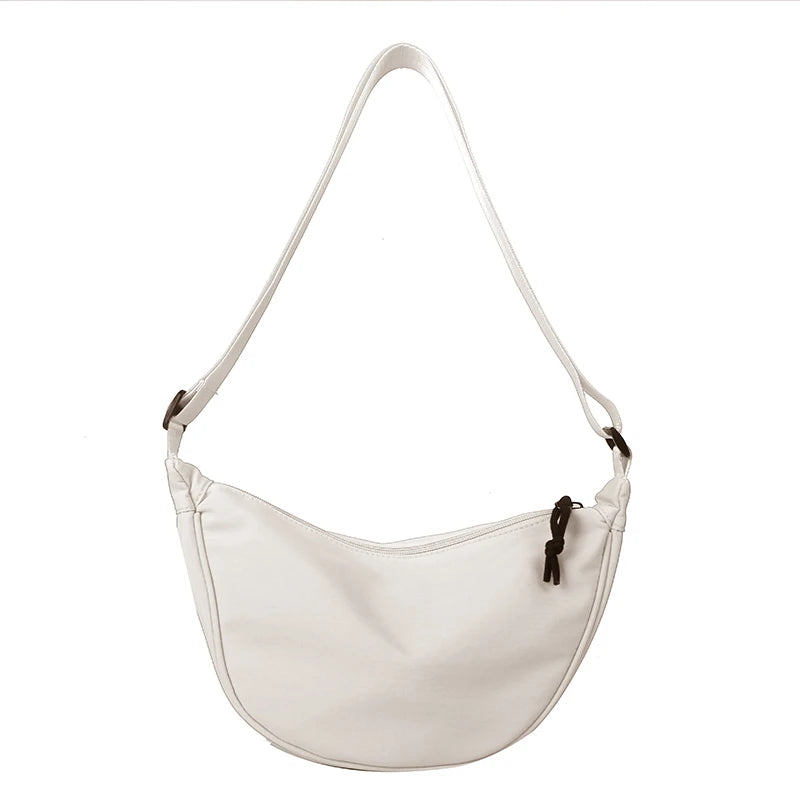 Canvas Shoulder Bag Girls Casual Crossbody Handbag