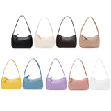 Soft Leather Small Shoulder Bag Casual Sling Handbags for Women
