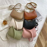 Small Square Bag Shoulder Bag Women's Bag Underarm