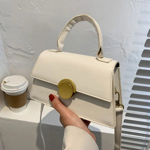 Soft Leather Crossbody Shoulder Bag Retro Small Purse