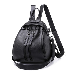 Fall Style Pu One-shoulder Backpack Female
