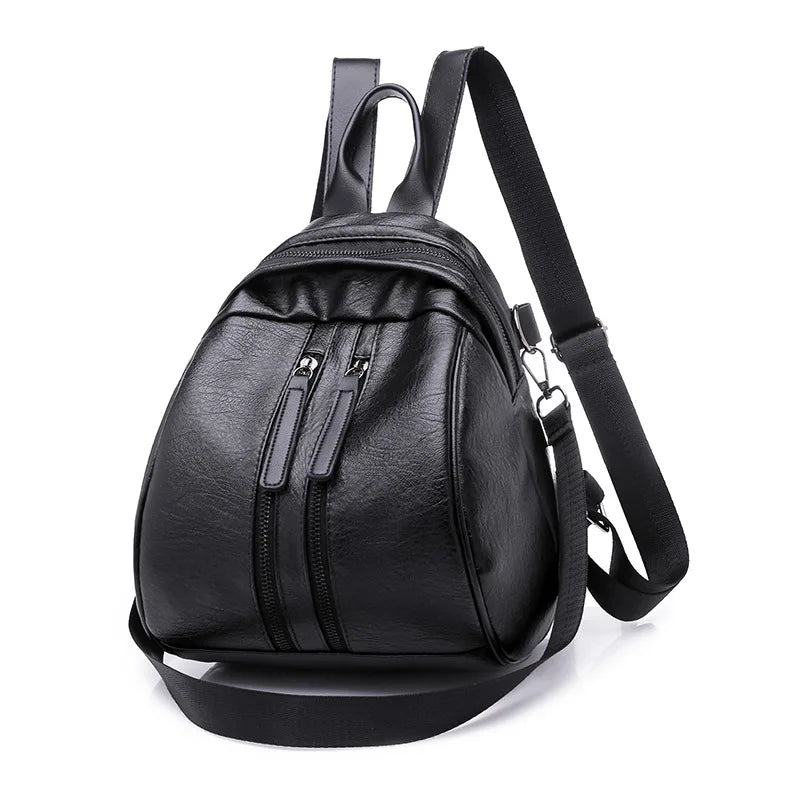 Fall Style Pu One-shoulder Backpack Female