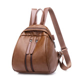 Fall Style Pu One-shoulder Backpack Female