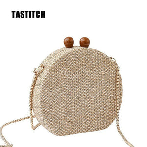 Vintage Acrylic Crossbody Bag Clutch Wallet