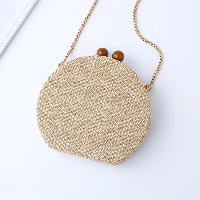Vintage Acrylic Crossbody Bag Clutch Wallet