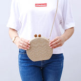 Vintage Acrylic Crossbody Bag Clutch Wallet