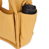Large Canvas Handbag Vintage Tote Bag Female Portable Business Briefcase