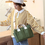 Large Canvas Handbag Vintage Tote Bag Female Portable Business Briefcase