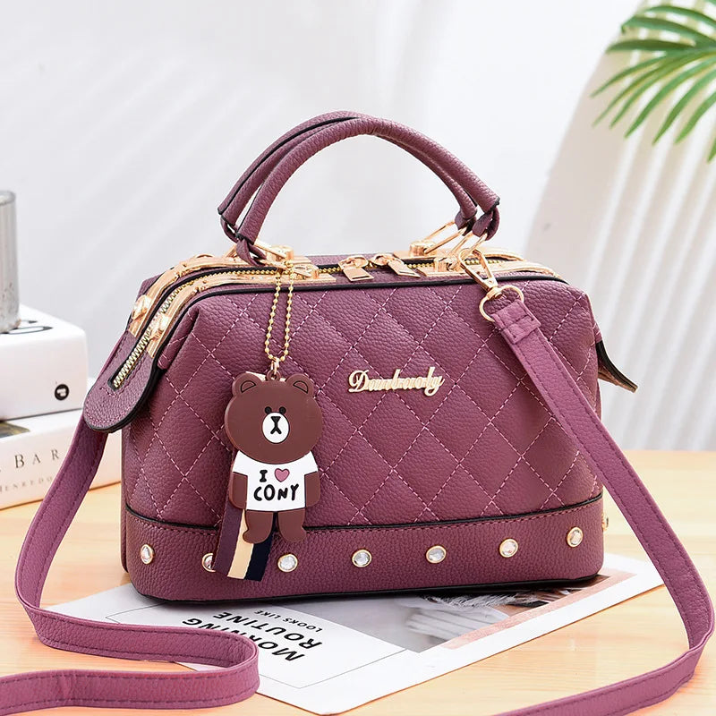 Shoulder Bag Female Autumn Handbag Female Messenger Doctor Bag