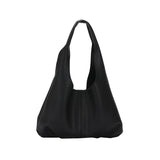 Women's Leather Shoulder Tote Bag - Large Capacity Shopper Handbag