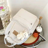Female Backpack Women Canval School Bag For Teenage Girl Casual Shoulder Bag