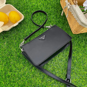 Small Green Leather Shoulder Bag Women Tote Crossbody Messenger Handbag