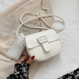 Small Leather Crossbody Bag Vintage Shoulder Handbags for Girls