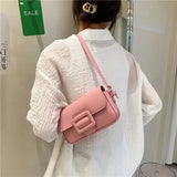 Flap Shoulder Bags for Women PU Leather Underarm Bag
