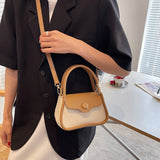 Khaki Women's Shoulder Bag Small Flap Crossbody Bag