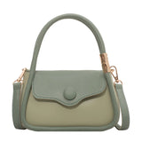 Khaki Women's Shoulder Bag Small Flap Crossbody Bag