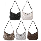 Quilted Top-handle Bag for Women Large Travel Satchel
