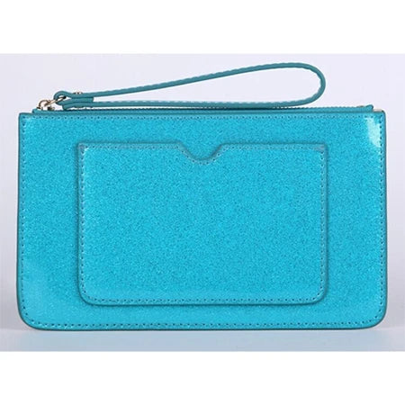 Colorful Lady Jelly PU Leather Clutch Bags Wallets
