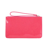 Colorful Lady Jelly PU Leather Clutch Bags Wallets