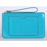 Colorful Lady Jelly PU Leather Clutch Bags Wallets