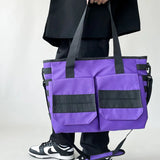 Large Capacity Female Bag Tooling Style Student Nylon Foreign Style