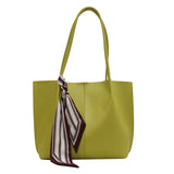 Silk Scarf One Shoulder Bag Summer Tote
