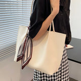 Silk Scarf One Shoulder Bag Summer Tote