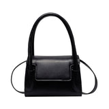 Macaron Clutch Purse Women Handbag Square Flap Top Handle Crossbody Bag