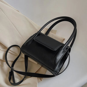 Macaron Clutch Purse Women Handbag Square Flap Top Handle Crossbody Bag