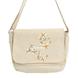 Daisy Printed Messenger Bag for Women