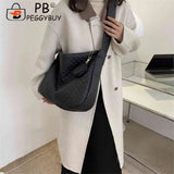 Nylon Quilted Messenger Bag for Women with Small Purse