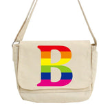Rainbow Printed Envelope Bag Sweet Cartoon Student Girl Tote Shoulder Bags