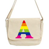 Rainbow Printed Envelope Bag Sweet Cartoon Student Girl Tote Shoulder Bags