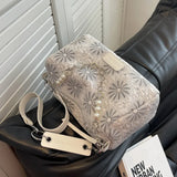 Casual Crossbody Bag for Women All Match Handbag Chain Shoulder Bag