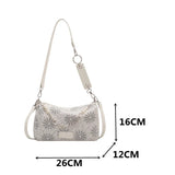 Casual Crossbody Bag for Women All Match Handbag Chain Shoulder Bag