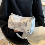 Casual Crossbody Bag for Women All Match Handbag Chain Shoulder Bag