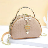 Messenger Chain Small Round Bag Women One-shoulder Handbag
